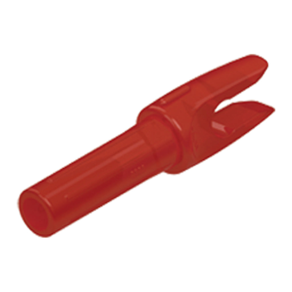 Gold Tip GTO Ruby Press Fit Arrow Nocks for Pierce Shafts - 12 Pack