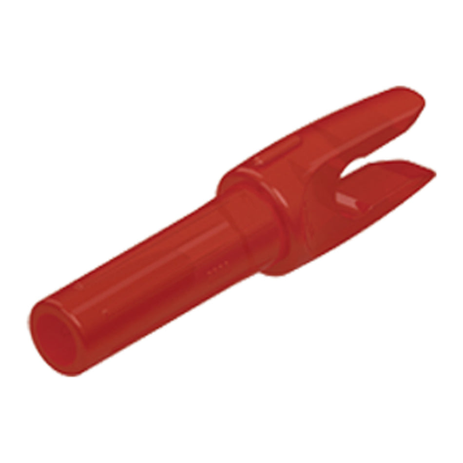 Gold Tip GTO Ruby Press Fit Arrow Nocks for Pierce Shafts - 12 Pack