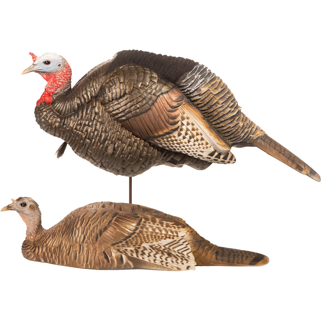 Dave Smith Decoys Breeding Pair Turkey Decoy Set