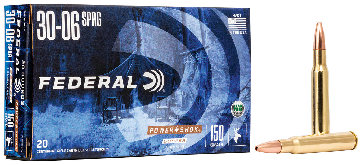 Federal 24385LFA PowerShok Copper Hollow Point  85 Grain .243 Winchester