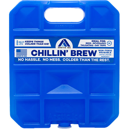 Arctic Ice Chillin' Brew Reusable Cooling Pack 1.5 LB