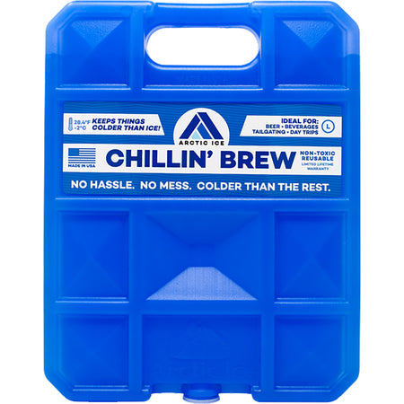 Arctic Ice Chillin' Brew Reusable Cooling Pack 2.5 LB
