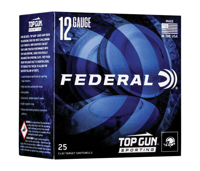 Federal Top Gun Sporting #7.5 12 Gauge 1 oz 2.75 in