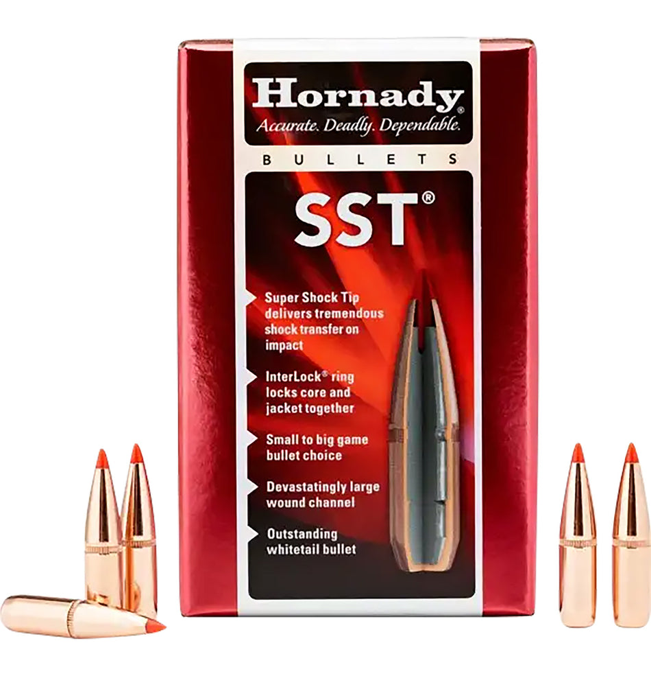 Hornady SST 270 Win .277 Diameter 150gr Super Shock Tip Bullets Box of 100