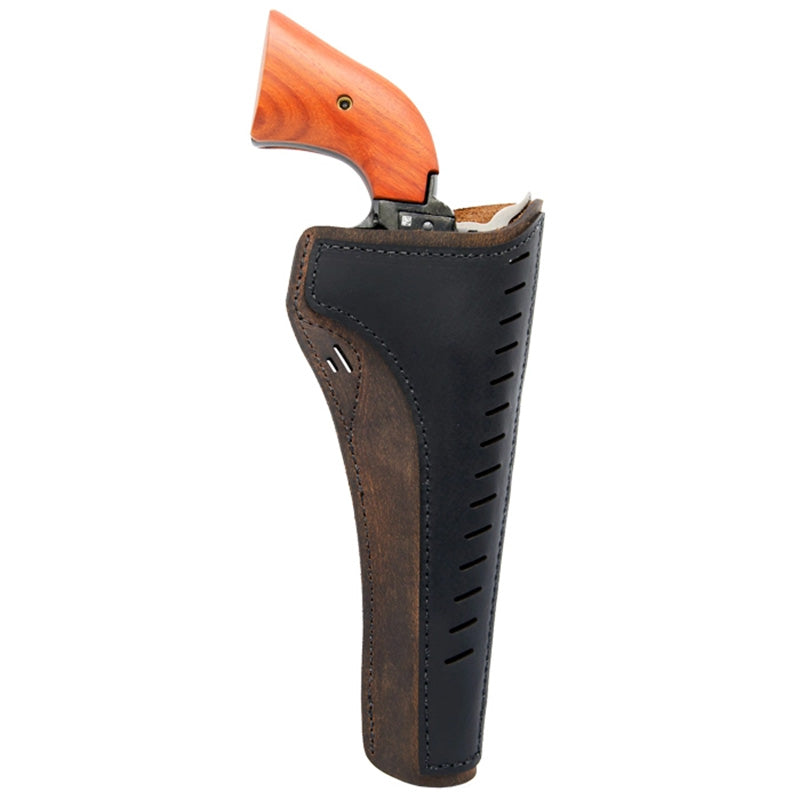Versacarry Underground Single Action Revolver OWB Holster .22 Cal 4.5" RH Brown/Black Leather