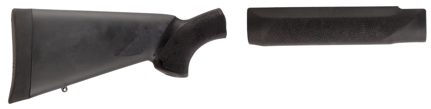 Hogue OverMold Shotgun Stock and Forend Combo Kit for Mossberg 500 Black