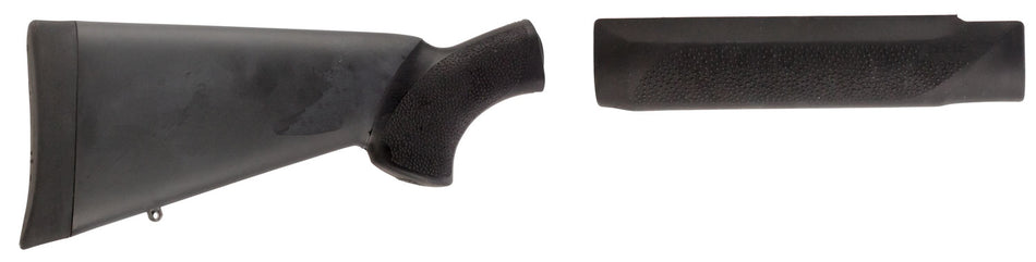Hogue OverMold Shotgun Stock and Forend Combo Kit for Mossberg 500 Black