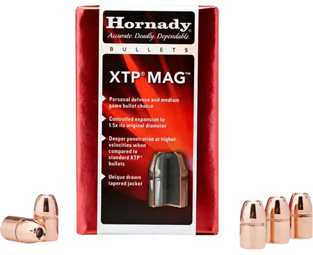 Hornady XTP Mag Bullets .50 Cal .500 350gr 50 Per Box