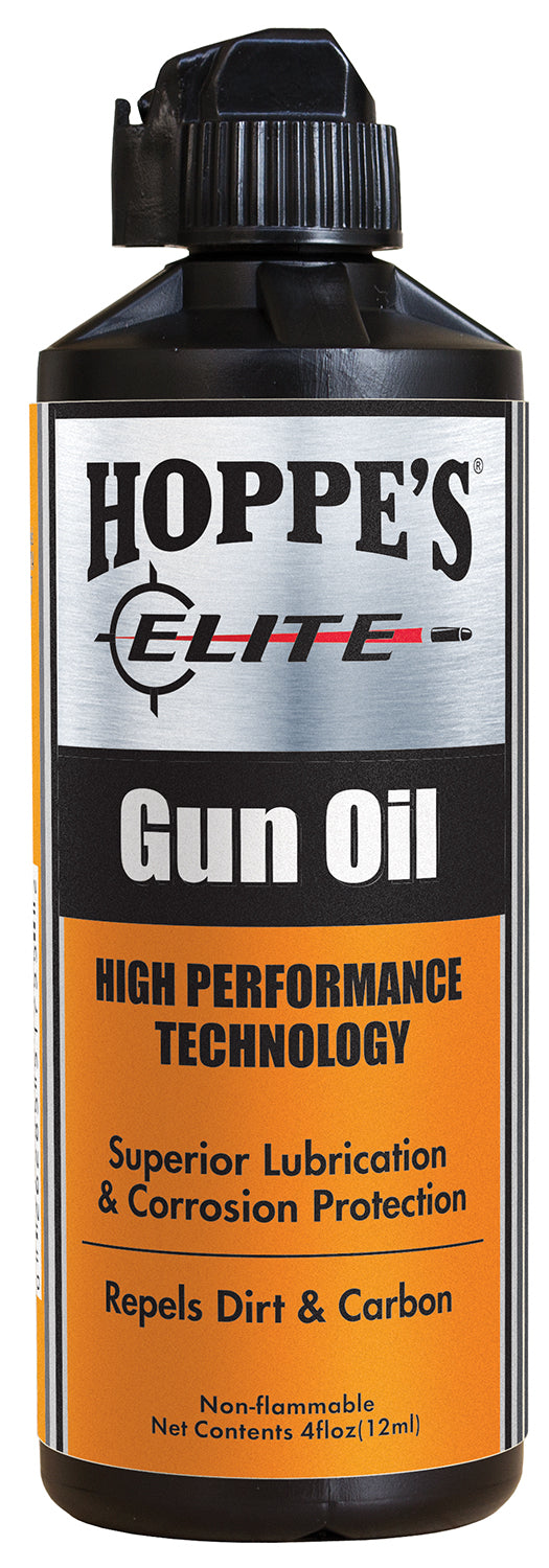 Hoppe's GO4 Elite Gun Oil 4 oz Squeeze Bottle Lubricates and Prevents Corrosion