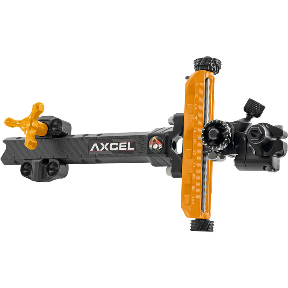 Axcel Achieve XP Compound Bow Sight Orange/Black 9 in. Right Hand