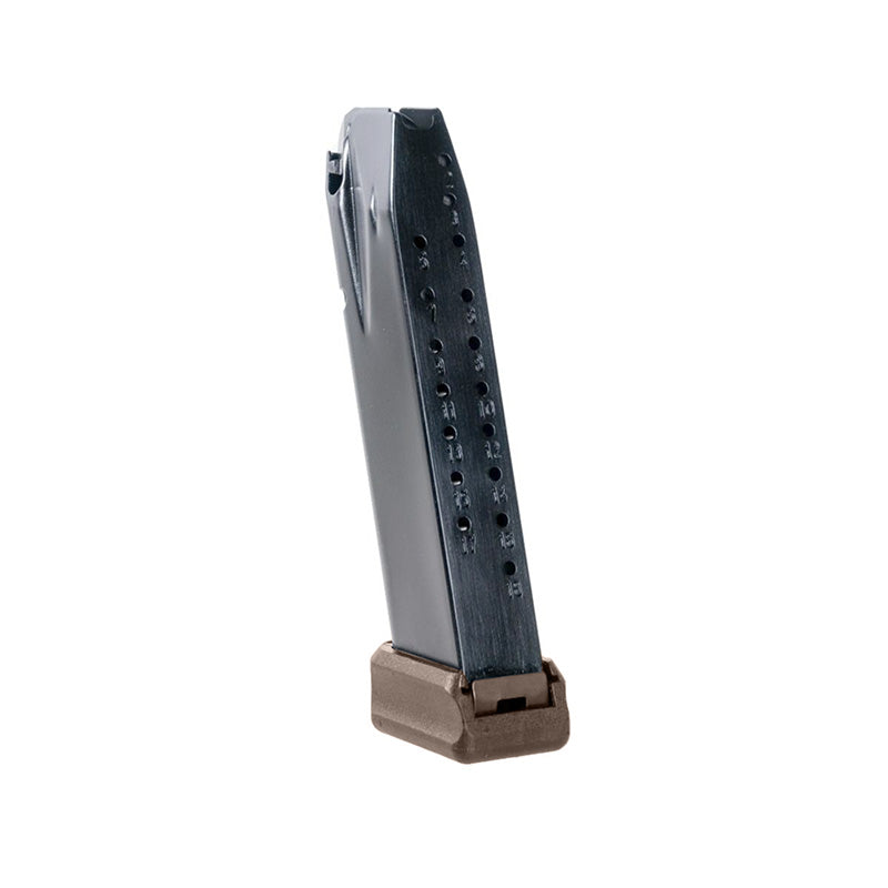 Canik TP9 Full Size 9mm Magazine 18rd FDE Base Plate with +2 Extension