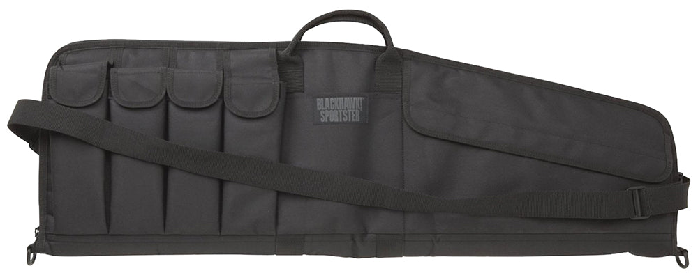 Blackhawk Sportster Tactical Carbine Case 36" Black 600D Polyester 4 Mag Pockets 2 Accessory Pockets