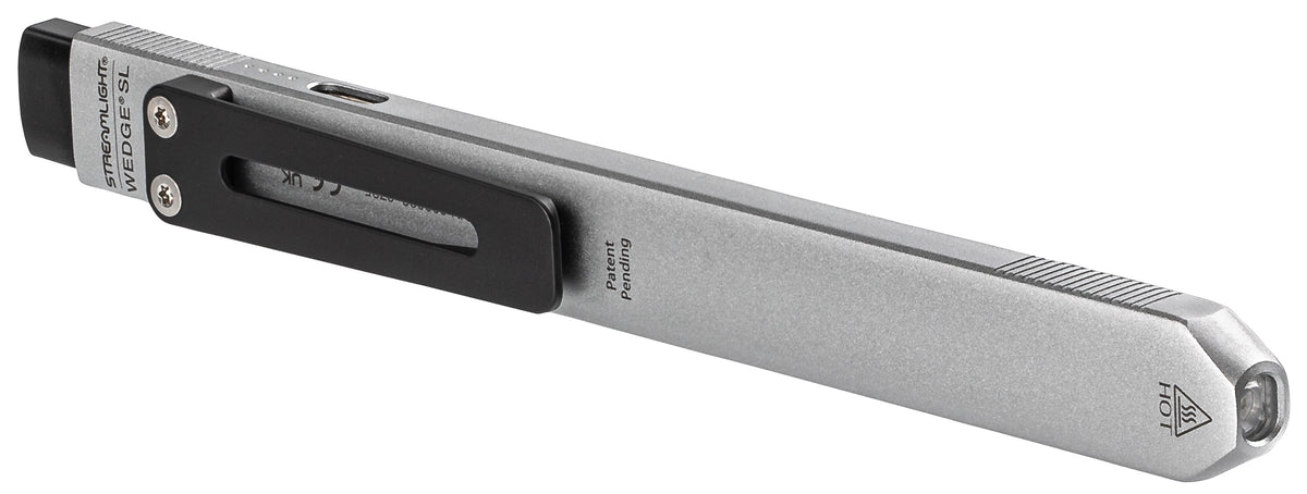 Streamlight Wedge SL EDC Carry Light Silver with Pocket Clip