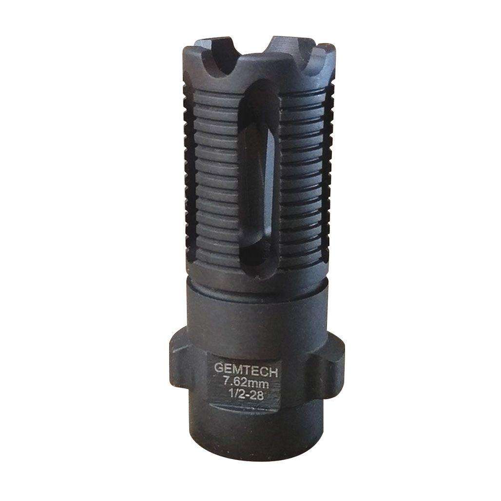 QuickMount 7.62mm Carbon Cutting Muzzle Brake 1/2-28 12156