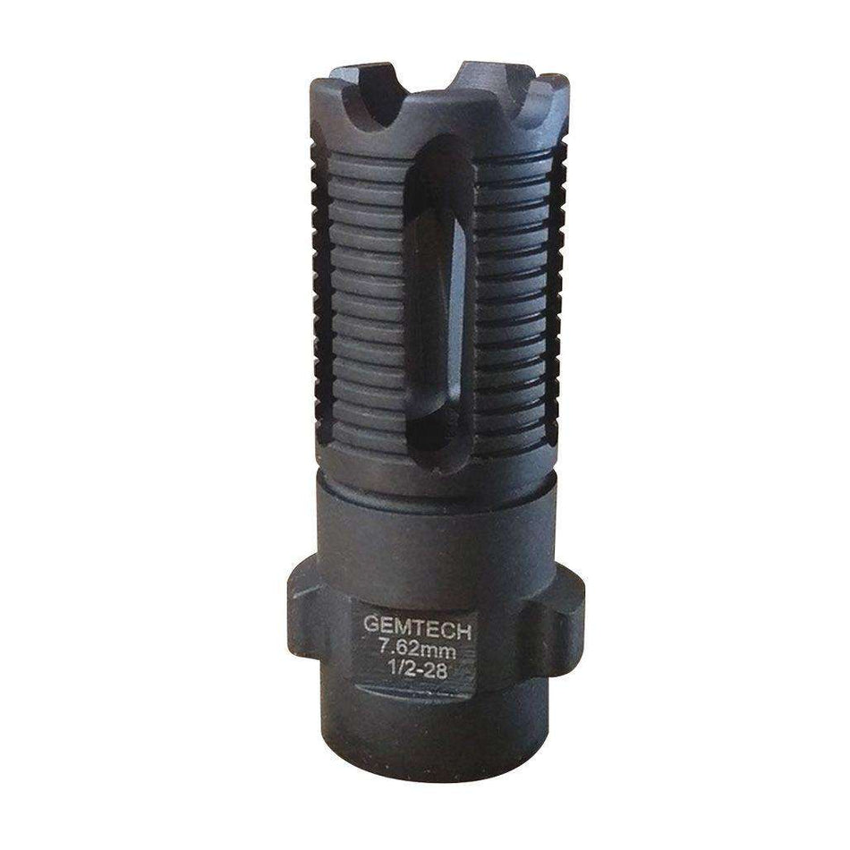 QuickMount 7.62mm Carbon Cutting Muzzle Brake 1/2-28 12156
