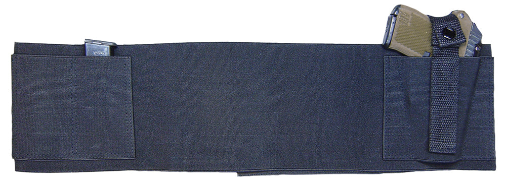 PSP BELLYBANDM Concealed Carry Belly Band Holster Black Elastic Medium
