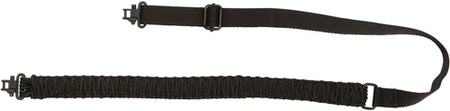 Allen Paracord Gun Sling with Swivel Black Elastic Cushion Effect