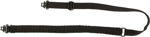 Allen Paracord Gun Sling with Swivel Black Elastic Cushion Effect
