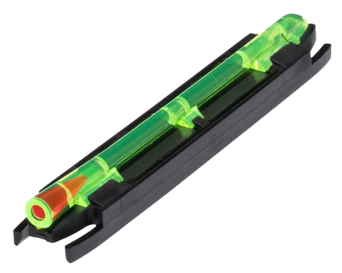 HiViz M400 M-Series Wide Magnetic Snap-On Shotgun Front Sight Green with Red Center Fiber Optic