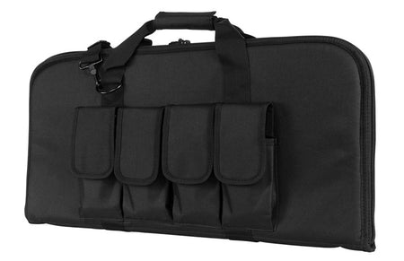 NcSTAR VISM AR/AK Pistol Case 28" 4 Mag Pouches Lockable Black