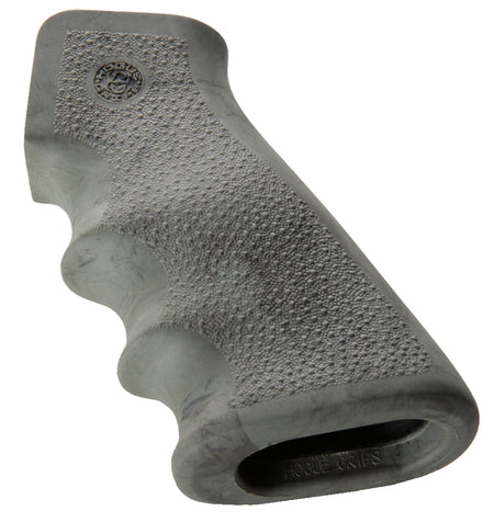 Hogue 15881 Ghillie Green Rubber OverMolded Grip with Finger Grooves for AR-15 M16
