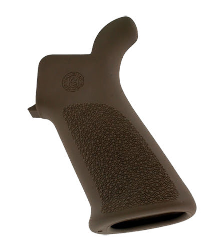 Hogue 15033 Desert Tan Rubber OverMolded Beavertail Cobblestone Pistol Grip for AR-15