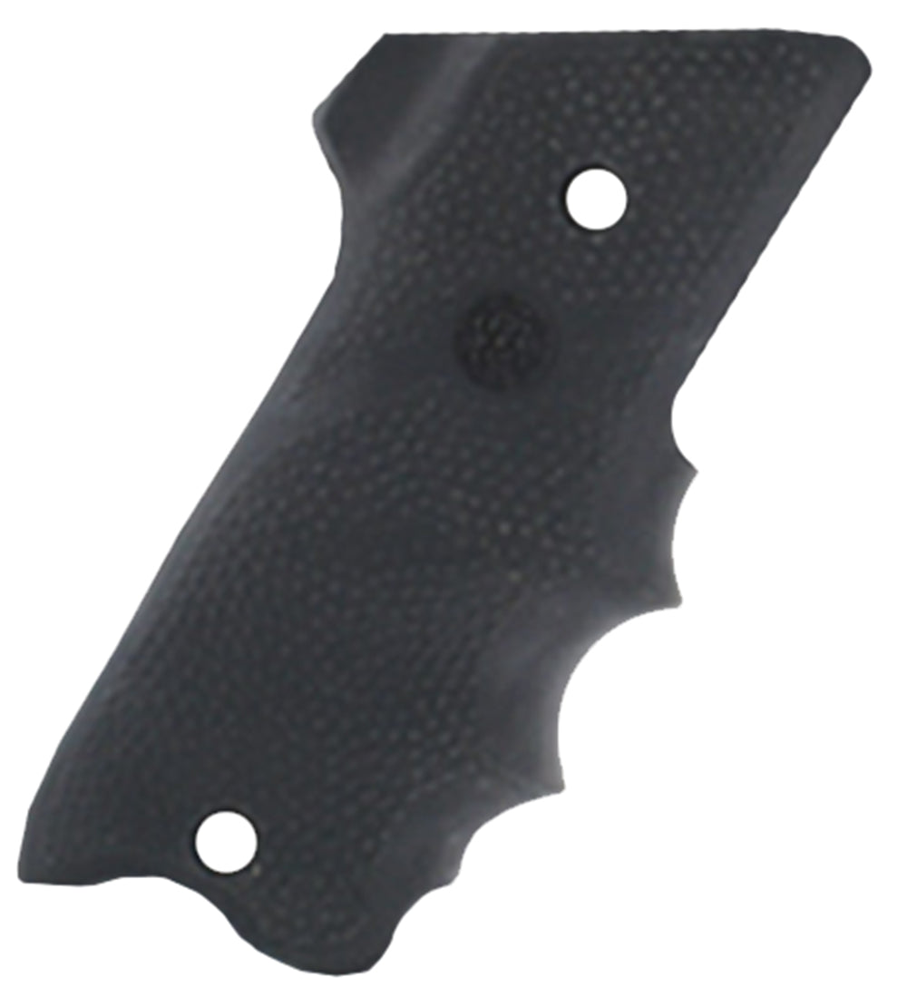 Hogue 82060 Black Rubber Grip with Finger Grooves and Right Hand Finger Rest for Ruger Mark II III