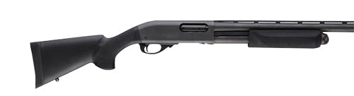 Hogue 08732 OverMolded Stock and Forend Combo Kit Black Synthetic 12" LOP for Remington 870
