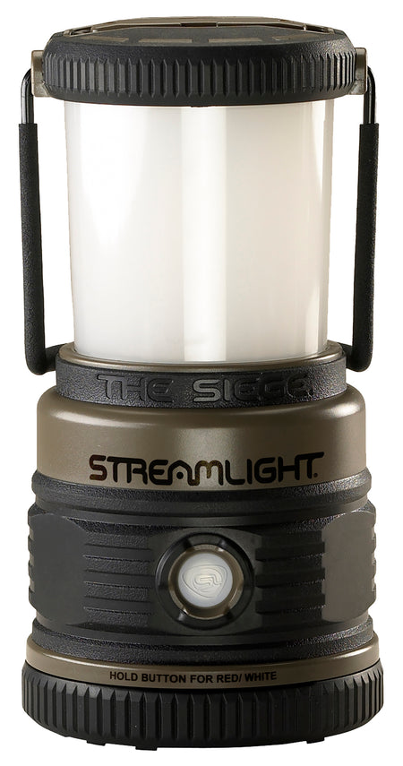 Streamlight 44931 The Siege Lantern 55/275/540 Lumens Red/White C4 LED Coyote