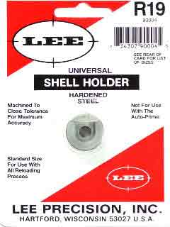 Lee Press Shell Holder R-19 for 9mm Luger and .40 S&W