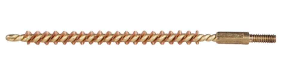 Pro-Shot 17R Bore Brush .17 Cal Rifle #5-40 Thread Bronze Bristles Brass Core