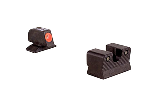 Trijicon 600619 HD Night Sights Green Tritium Orange Outline Front & Black Outline Rear for Beretta 92A1/96A1