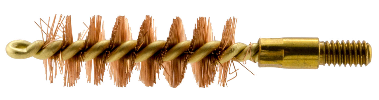 Pro-Shot 10P Bore Brush .40/10mm Cal Pistol #8-32 Thread Bronze Bristles Brass Core
