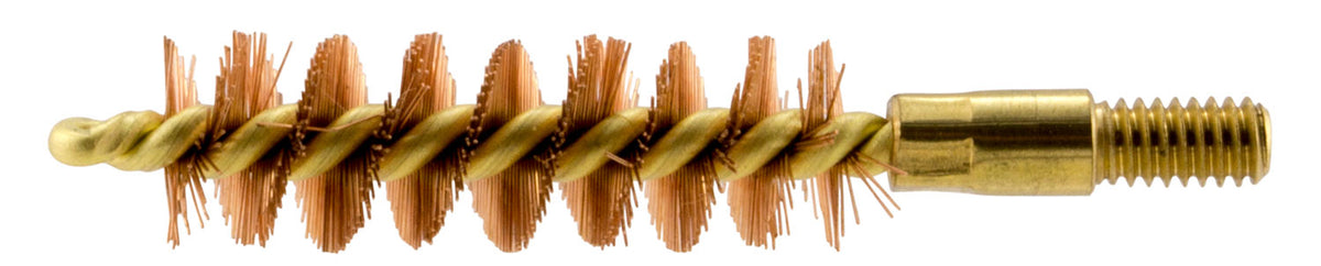Pro-Shot 38P Bore Brush .38/.357/.380/9mm Cal Pistol #8-32 Thread Bronze Bristles Brass Core