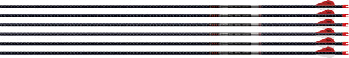 Easton 5MM FMJ 300 Arrow with HO 6-Pack 2" Blazer Vanes