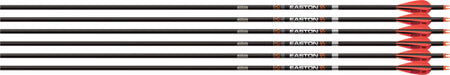 Easton 6.5MM Match Grade 400 Spine Arrow with 3" AAE Hybrid Vanes 6-Pack