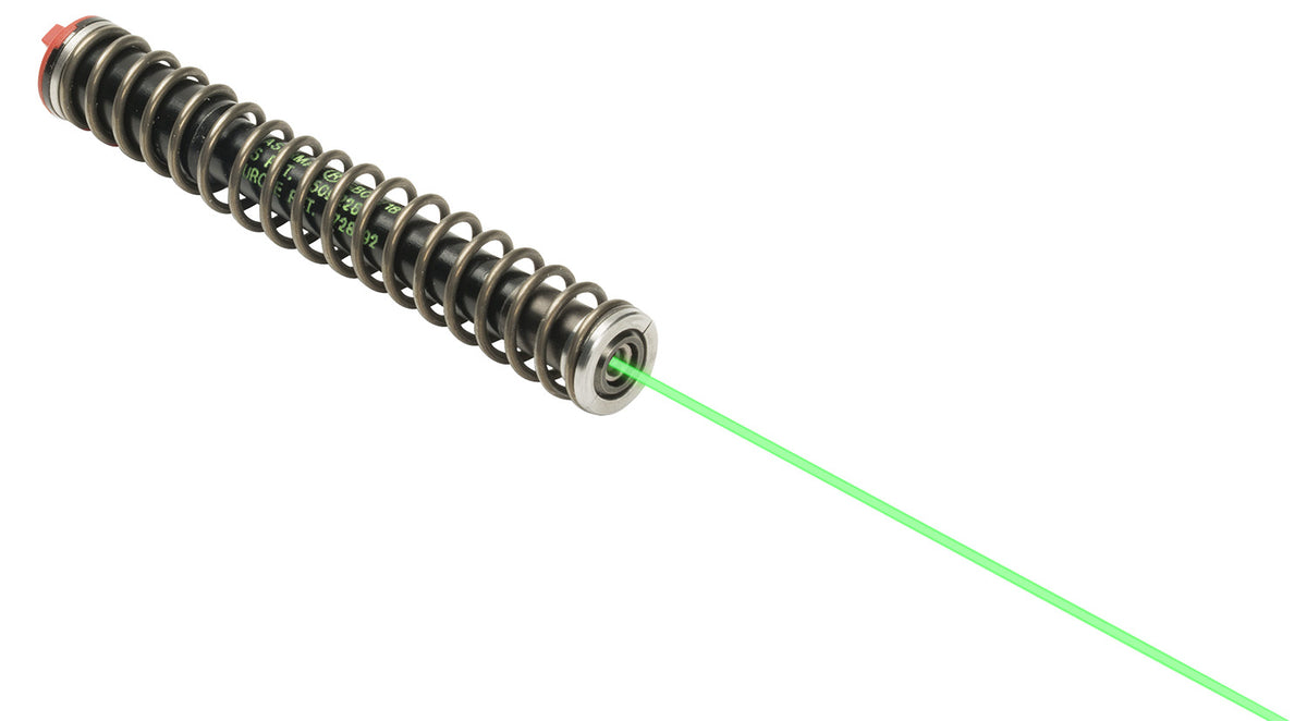 LaserMax Green Guide Rod Laser for Glock 19/23/32/38 Black