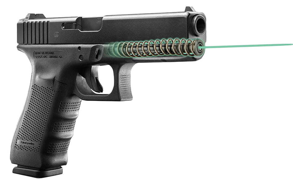 LaserMax Green Guide Rod Laser for Glock 17/34 Gen 4 Black