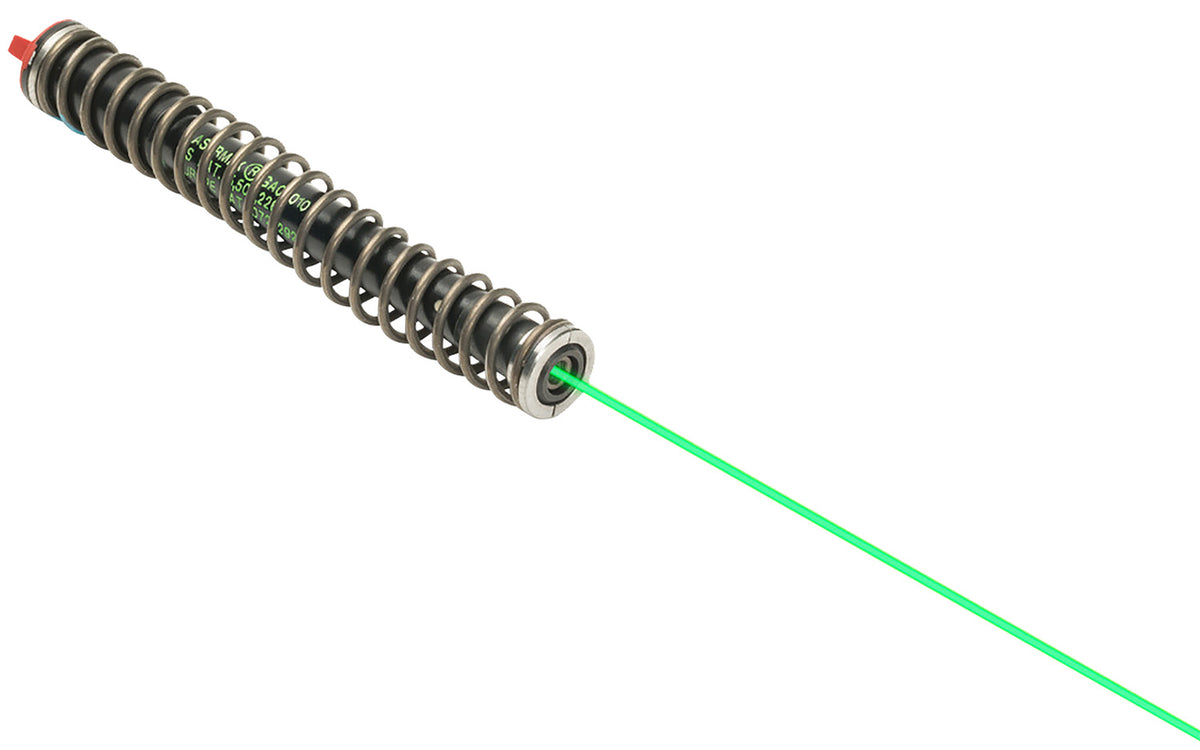 LaserMax Green Guide Rod Laser Sight for Glock 19 Gen 4 Black