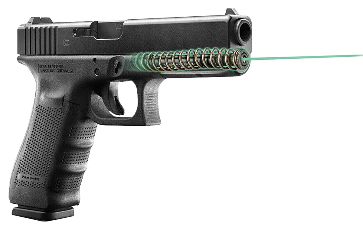 LaserMax Green Guide Rod Laser for Glock 22/31/35 Gen 4 Black