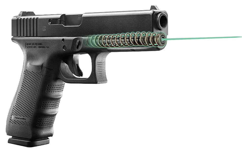 LaserMax Green Guide Rod Laser for Glock 22/31/35 Gen 4 Black