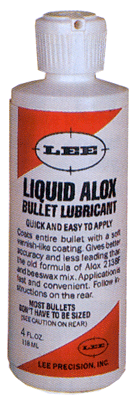 Lee Liquid Alox Bullet Lube 4 oz Dispenser Bottle