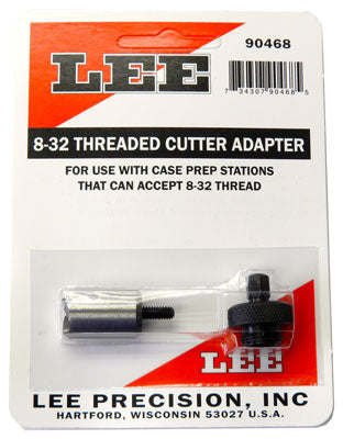 Lee Large Cutter and Lock Stud 8-32 Threaded Cutter for Case Prep