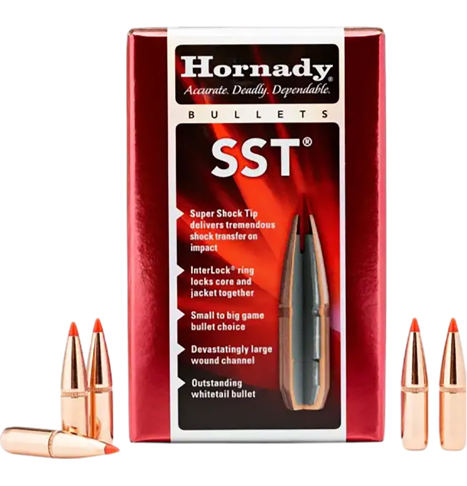 Hornady SST Bullets 8mm .323 170gr InterLock 100 Per Box