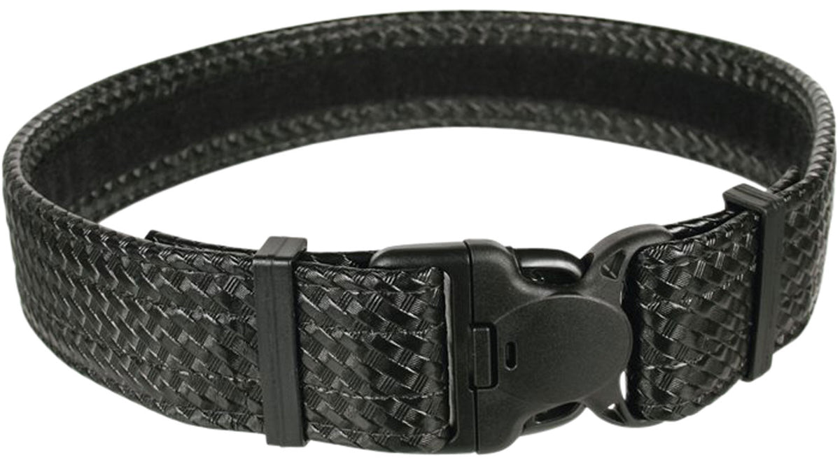 Blackhawk Ergonomic Duty Belt Black Cordura 38"-42" 2.25" Wide Triple-Retention Buckle