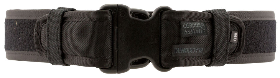 Blackhawk Ergonomic Padded Duty Belt Black Cordura 44"-48" 2.25" Wide Buckle