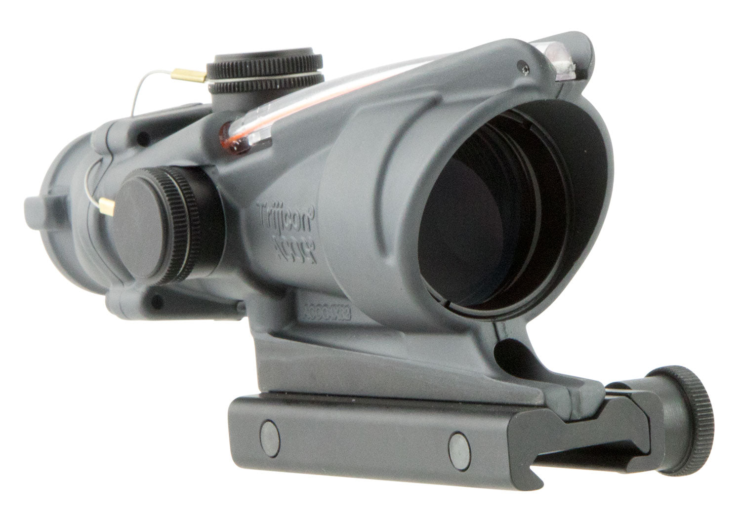 Trijicon ACOG 100308 4x32mm Fixed Riflescope Sniper Gray Illuminated Red Chevron .223/5.56 BDC Reticle