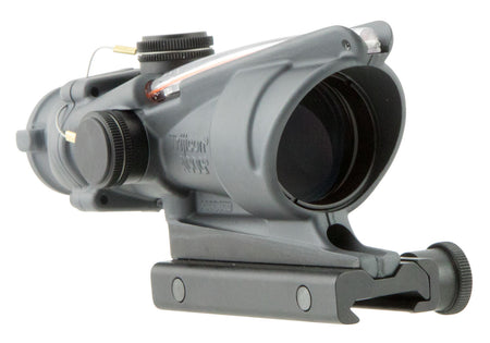 Trijicon ACOG 100308 4x32mm Fixed Riflescope Sniper Gray Illuminated Red Chevron .223/5.56 BDC Reticle