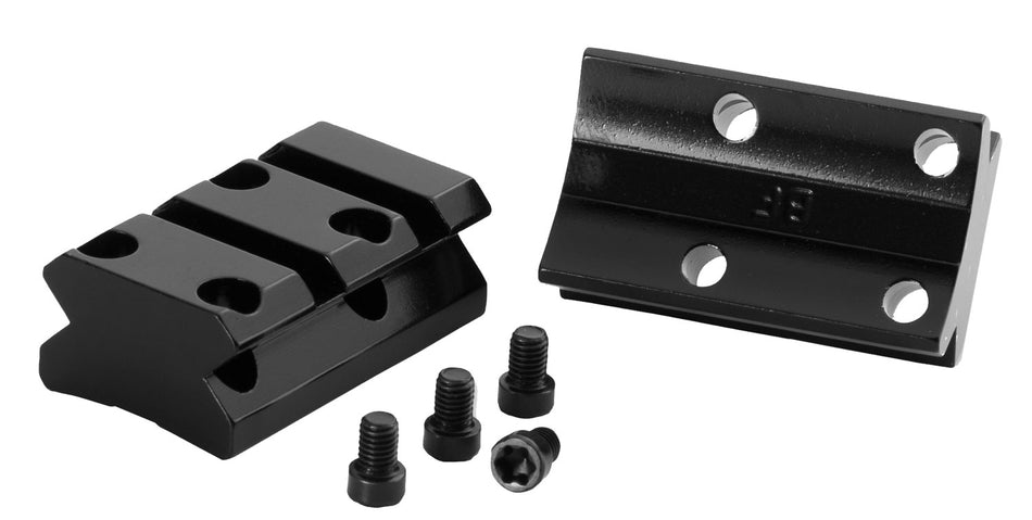 Browning 12553 X-Bolt Weaver-Style Two-Piece Scope Base, Black Gloss