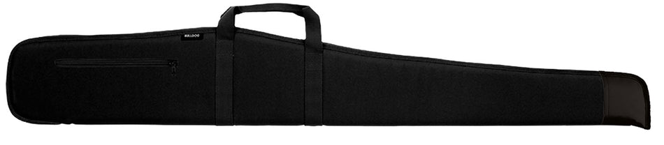 Bulldog BD250 Deluxe Shotgun Case 52" Black Nylon with Soft Padding and Water-Resistant Shell